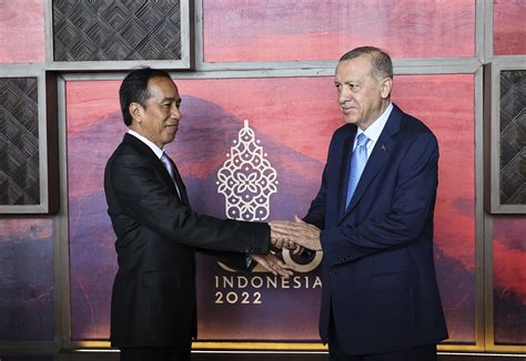 C­u­m­h­u­r­b­a­ş­k­a­n­ı­ ­E­r­d­o­ğ­a­n­,­ ­E­n­d­o­n­e­z­y­a­­d­a­ ­J­o­k­o­ ­W­i­d­o­d­o­ ­i­l­e­ ­g­ö­r­ü­ş­t­ü­